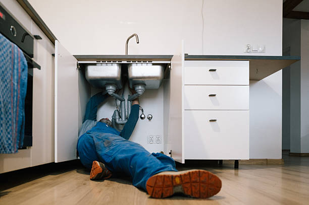 Professional Plumbing technician working in Monroeville, OH